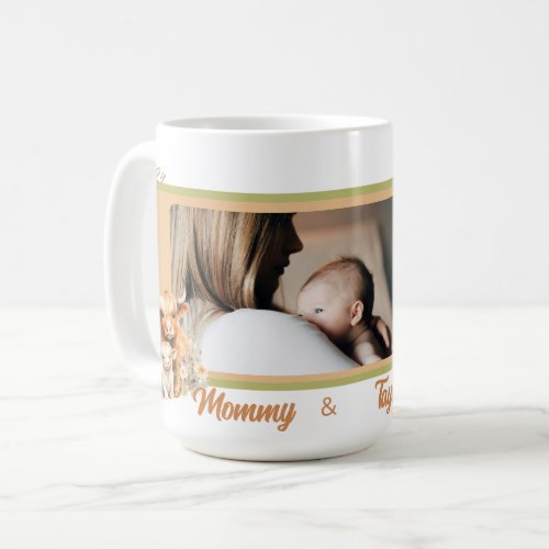  Highland and baby Our First Mothers Day Together Coffee Mug