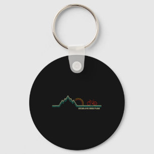 Highland Bike Park New Hampshire Mountain Biking Keychain