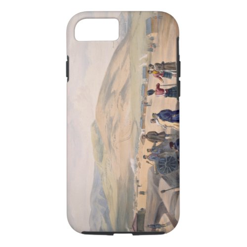 Highland Brigade Camp plate from The Seat of War iPhone 87 Case