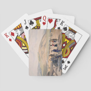 Highland Brigade Camp, plate from 'The Seat of War Poker Cards