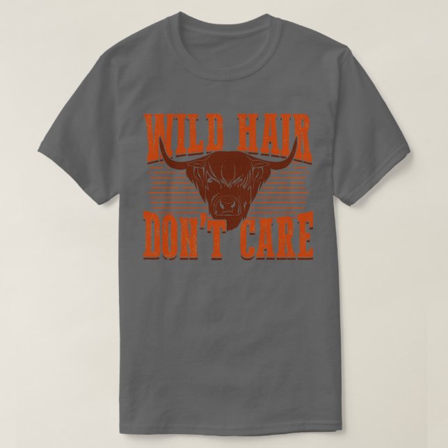 Highland Cattle Cow Farmer Gift  T-Shirt (Design Front)