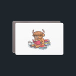 Highland Cattle Cow Read Books Drink Coffee Classi Car Magnet<br><div class="desc">Highland Cattle Cow Read Books Drink Coffee Classic T-Shirt</div>