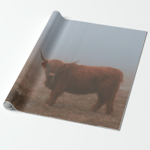 HIGHLAND CATTLE COW WRAPPING PAPER