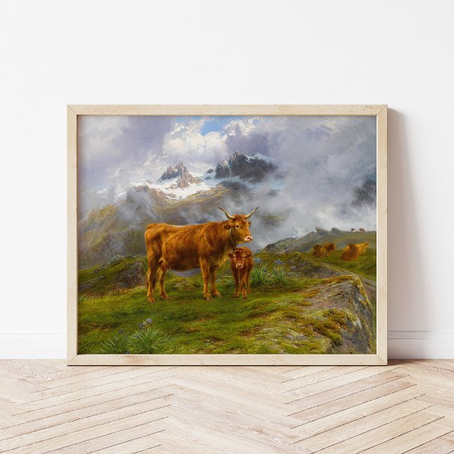 Highland Cattle | Rosa Bonheur Poster (Creator Uploaded)