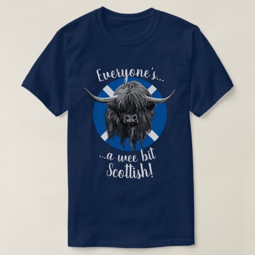 Highland Coo Everyones Scottish T_Shirt