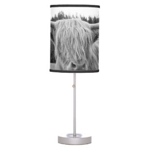 Highland Cow #6 #wall #art  Table Lamp