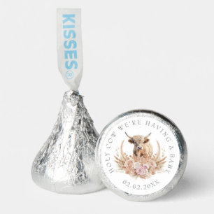 Highland Cow baby shower Hershey®'s Kisses®