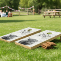 Highland Cow Cabin Cottage Family Monogram