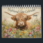 Highland Cow Calendar 2026<br><div class="desc">Adorable Highland Cow calendar for 2026.</div>