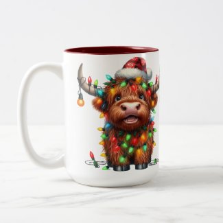 Highland Cow Christmas