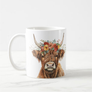 Highland Cow. Coffee Mug
