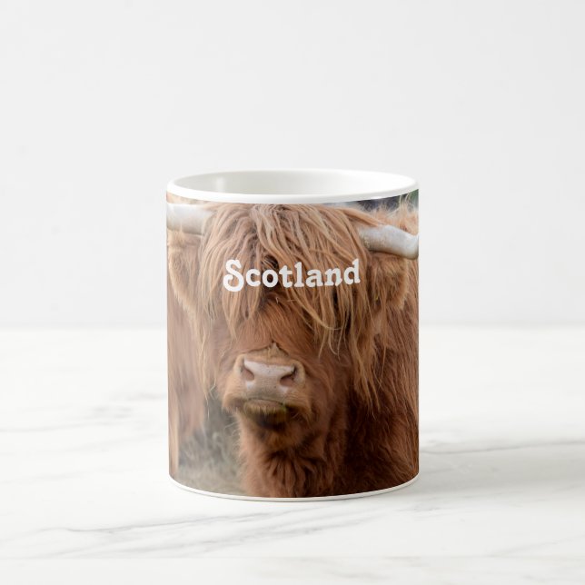 Highland Cow Coffee Mug (Center)