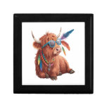 Highland Cow , Cool Cow , Sunglass Gift Box