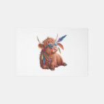 Highland Cow , Cool Cow , Sunglass Rug