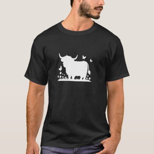 Highland Cow Cute Mini Animal Lovers Tees Bags Mug