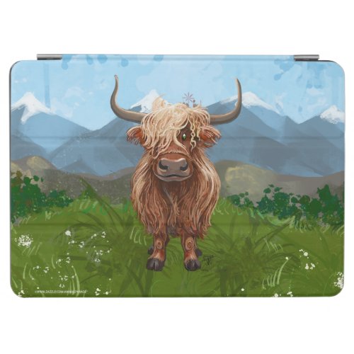 Highland Cow Electronics iPad Air Cover
