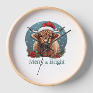 Highland Cow Essential T-Shirt Clock