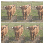Highland Cow Fabric