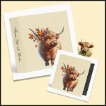Highland Cow Farm Life  3 Ring Binder<br><div class="desc">Cute Highland Cow with fall foliage and farm life text . Great place to store your farm notes and memories.</div>