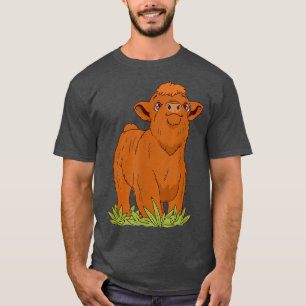 Highland Cow Farmer Scottish Cattle  T-Shirt