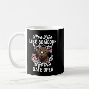 Highland Cow Funny Coffee Mug