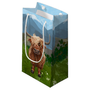 Highland Cow Gifts & Accessories Small Gift Bag