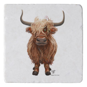 Highland Cow Gifts & Accessories Trivet
