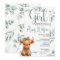  highland cow greenery baby shower
