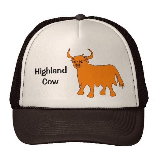 Highland Cow hat design | Zazzle
