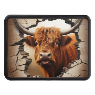 Highland Cow Hitch Cover