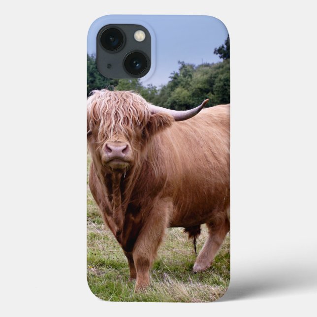 Highland Cow iPad Case (Back)