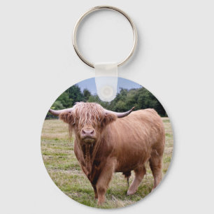 Highland Cow Keyring