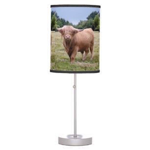 Highland Cow Lamp