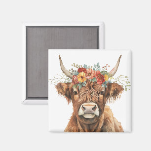 Highland Cow. Magnet