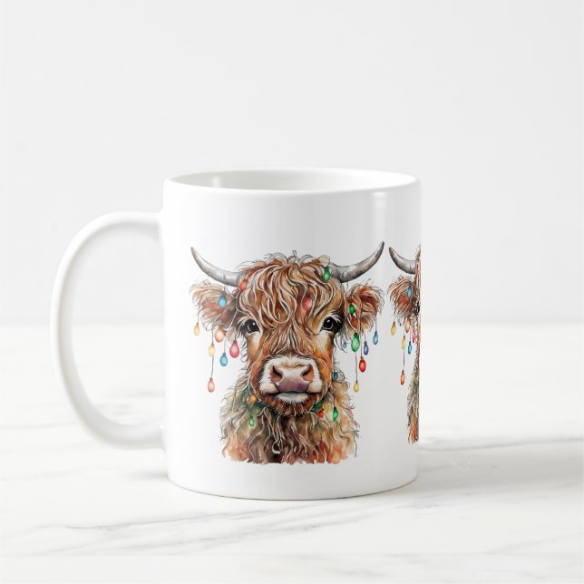 Highland Cow Mug (Left)