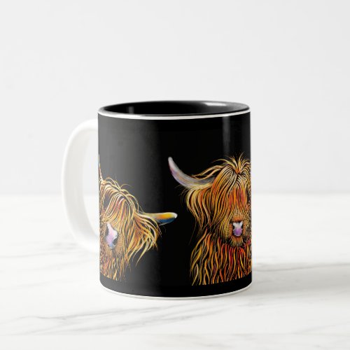 HiGHLaND CoW Mug THe SCoTTieS  BY S MacARTHuR