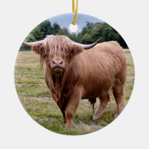 Highland Cow Ornament