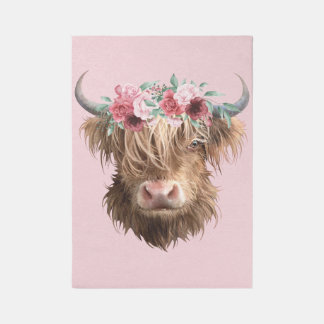 Highland Cow Outdoor Rug