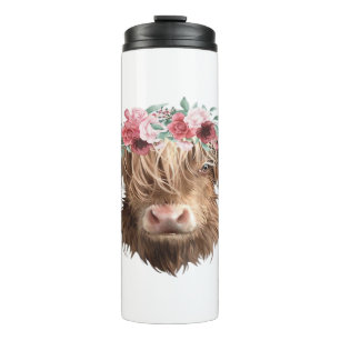 Highland Cow Painting Classic T-Shirt Thermal Tumbler