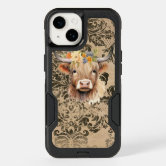 Highland Cow iPhone Otterbox Case | Zazzle