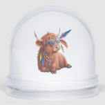 Highland Cow Png, Cool Cow Png, Sunglass Snow Globe