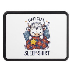 Highland Cow Png, Official Sleep Png Hitch Cover