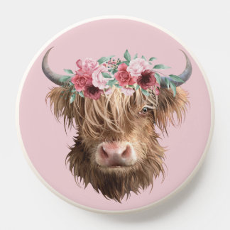 Highland Cow PopSocket