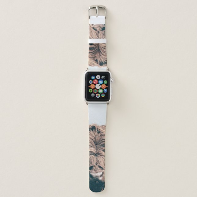 Highland cow portrait apple watch band (Front)