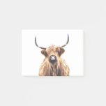 Highland Cow Portrait Post-it Notes