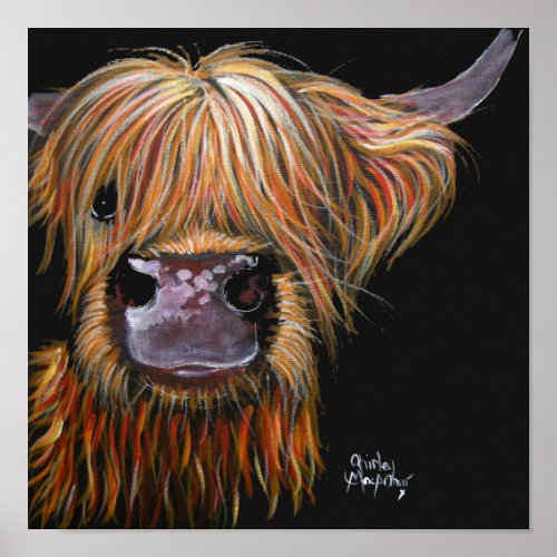 HiGHLaND CoW PRiNT HeNRY BY SHiRLeY MacARTHuR