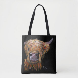 HiGHLaND CoW PRiNT "HeNRY' BY SHiRLeY MacARTHuR Tote Bag