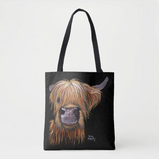 Highland Cow Print Henry By Shirley Macarthur Tote Bag Zazzle Highland Cow Print Henry By Shirley Macarthur Tote Bag