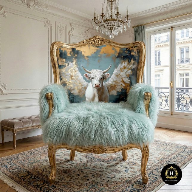 Highland Cow Rustic Boho Farmhouse Decoupage Tissue Paper (Creator Uploaded)