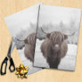 Highland Cow Scotland Rustic  Tissue Paper